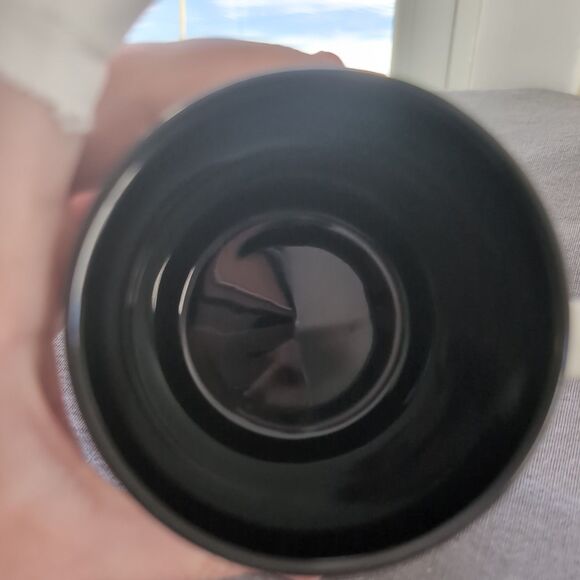 Vintage Just Mugs Black White Dog Flower Coffee Mug England - Picture 4 of 8